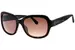 Kate Spade Layne/S Sunglasses Women's Rectangle Shape - Black/Havana/Polarized Brown-W4A/LA