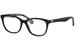 Kate Spade Atalina Eyeglasses Women's Full Rim Rectangle Shape - Black/Floral Pattern - 7RM