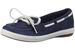 Keds Women's Glimmer Metallic Stripe Slip On Boat Shoes