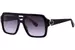 Kendra Scott KE603S Sunglasses Women's Pilot - Black/Dark Grey Gradient-001