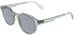 Lacoste L6087S Sunglasses Men's Rectangle Shape - Transparent Light Grey/Grey-038