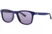 Lacoste L884S Sunglasses Men's Rectangle Shape - Matte Dark Blue/Grey-424