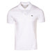 Lacoste Men's Polo Shirt Regular-Fit Short Sleeve - White