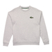 Lacoste Men's Sweatshirt Loose Fit Crew Neck Pullover - Silver Chine