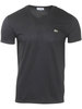 Lacoste Men's V-Neck T-Shirt Short Sleeve Pima Jersey