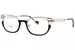 Lafont Paris Theatre Strass Eyeglasses Women's Full Rim Rectangle Shape - Black-100