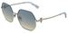 Longchamp LO191S Sunglasses Women's Square Shape
