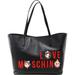 Love Moschino Women's Embroidered & Jeweled Logo Tote Satchel Handbag