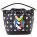 Love Moschino Women's Logo Bucket Satchel Handbag