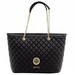 Love Moschino Women's Quilted Nappa Leather Tote Carry-All Handbag