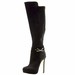 Luichiny Women's Whirl Around Fashion Stiletto Knee High Boots Shoes