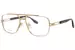 Marc Jacobs Marc-838 Eyeglasses Men's Full Rim Rectangle Shape - Gold-J5G