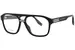 Marc Jacobs Marc-845 Eyeglasses Men's Full Rim Rectangle Shape - Black/Gold-2M2