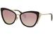 Marc Jacobs Women's 263S 263/S Fashion Cat Eye Sunglasses