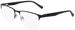 Marchon M-2037 Eyeglasses Men's Semi Rim Rectangle Shape