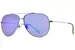 Maui Jim Polarized Hau‘Oli 665 Sunglasses Pilot - Light Gold/Orange/Yellow/Polarized HCL Bronze-17B