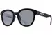 Maui Jim Polarized Ihupani Asian Fit 658 Sunglasses Round Shape - Matte Black/Polarized Neutral Grey-02
