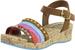 Mia Kids Little Girl's Mylie Nova Suede Wedge Sandals Shoes