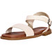 Mia Women's Karina Sandals Strappy Shoes - Ivory Python