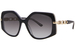 Michael Kors Cheyenne MK2177 Sunglasses Women's Square Shape - Black/Clear Laminate/Dark Grey Gradient-31068G