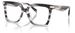 Michael Kors Exumas MK4191BU Eyeglasses Women's Full Rim Square Shape - Black Horn-4034