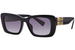 Miu Miu MU 07YS Sunglasses Women's Rectangle Shape