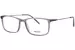 Modo 5000 M5000F Eyeglasses Men's Full Rim Rectangle Shape - Grey-GREY
