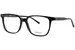 Modo M8016F Eyeglasses Men's Full Rim Rectangle Shape - Black-BLK