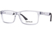 Mont Blanc MB0402O Eyeglasses Men's Full Rim Rectangle Shape - Grey-004