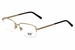Mont Blanc Men's Eyeglasses MB0576 MB/0576 Half Rim Optical Frame
