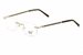 Mont Blanc Men's Eyeglasses MB391 MB/391 Rimless Optical Frame