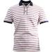 Nautica Men's Classic Fit Multi-Stripe Cotton Short Sleeve Polo Shirt