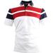 Nautica Men's Classic Fit Wide Stripe Cotton Short Sleeve Polo Shirt