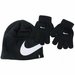 Nike 2-Piece Youth Knit Winter Beanie Hat & Glove Set