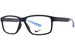 Nike 7092 Eyeglasses Men's Full Rim Rectangle Shape