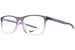 Nike 7125 Eyeglasses Full Rim Rectangle Shape