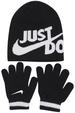 Nike Boy's Just Do It 2-Piece Beanie Hat & Gloves Set