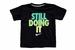 Nike Boy's Still Doing It & Check Logo Short Sleeve T-Shirt