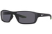 Nike Brazen Shadow Sunglasses Rectangle Shape - Matte Black/White/Dark Grey Lenses-010