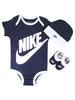Nike Infant Boy's Futura 3-Piece Set (Hat, OneZ, & Booties)