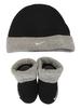 Nike Infant Boy's Simple Swoosh 2-Piece Hat & Booties Set