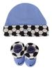 Nike Infant Boy's Soccer Ball 2-Piece Hat & Booties Set