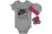 Nike Infant Girl's Logo Dots 3-Piece Set (Hat, OneZ, & Booties)