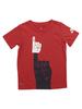 Nike Little Boy's Dri-FIT Foam Finger Short Sleeve Crew Neck T-Shirt