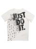 Nike Little Boy's Exploding Logo Short Sleeve Crew Neck Cotton T-Shirt