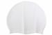 Nike Solid Silicone Swim Cap (One Size Fits Most) - White