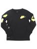 Nike Toddler/Little Boy's Dri-FIT Futura Sticker Long Sleeve Crew Neck T-Shirt