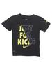 Nike Toddler/Little Boy's Dri-FIT Just For Kicks Short Sleeve Crew Neck T-Shirt