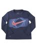 Nike Toddler/Little Boy's Halfzone Football Long Sleeve Crew Neck T-Shirt