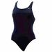 Nike Women's Poly Core Solids Fast Back Swimsuit Performance Swimwear